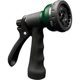 Garden Hose Nozzle 7 Pattern Water Spray Nozzle For Lawn Garden Car Wash (Option: Black)