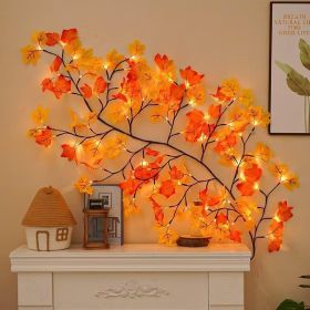 3 Strands Artificial Vines Fall Ivy Garland 74" Fake Vine with Silk Leaves Faux Hanging Plants Greenery Decoration for Outdoors Wedding Party Ind (size: 4.2FT)
