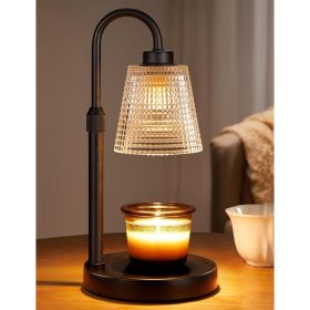 Candle Warmer Lamp With Timer Dimmable Candle Warmer For Jar Candles Height Adjustable Wax Melts Warmer Birthday Gifts For Women Mom House Warmin (Option: White)